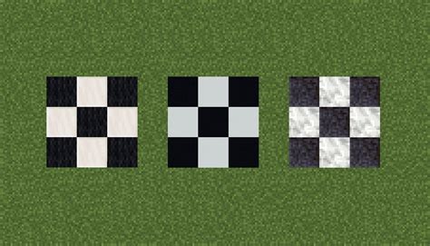 Black And White Tiling Through Out The Ages Minecraft