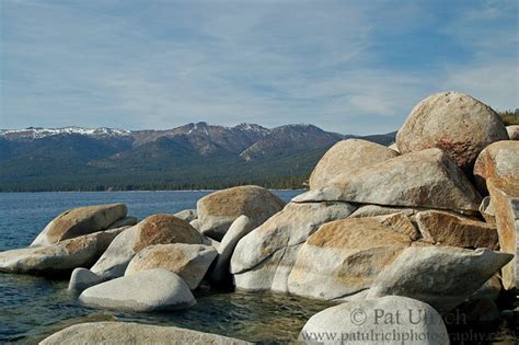Wildlife Photography By Pat Ulrich Lake Tahoe Rocks At Lake Tahoe