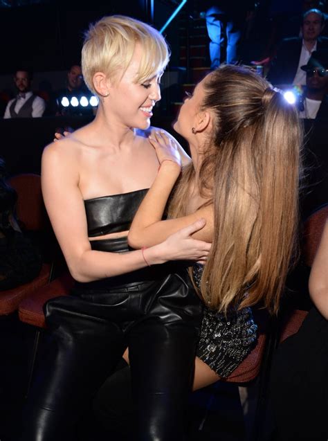 Miley Cyrus And Ariana Grande Pictures Of Celebrities Together At The