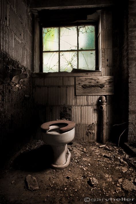 Abandoned Places, Old Toilet, Bathroom Art, Urban Exploration, Color