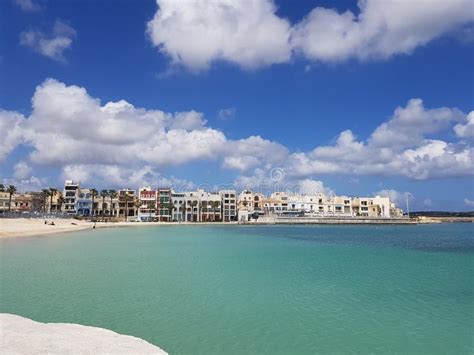 Pretty Bay In Malta Stock Photo Image Of Blue Tourquise 151228872