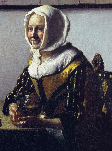 Johannes Vermeer Officer And Laughing Girl 1657 Tuttart