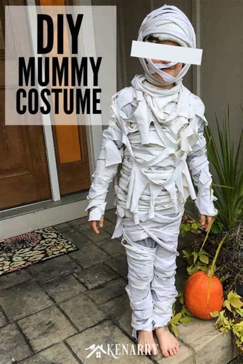 Mummy Costume For Kids Easy Diy Halloween Costume Ideas For The Home