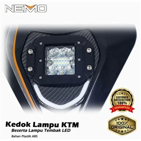 Jual Nemo Kedok Lampu Proyector Plus Neon Tipe Ktm Duke Shopee Indonesia