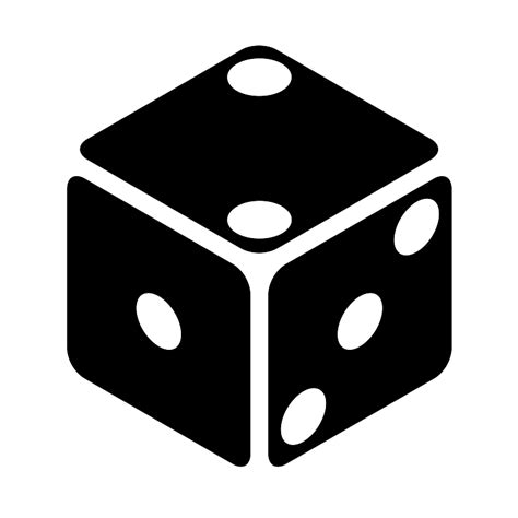 Perspective Dice Six Faces Two Vector SVG Icon SVG Repo