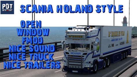 Road to the black sea brings three new european regions. ETS2. V1.37...PDT...Scania R580 D'Hoine & Ownable * Trailer Nice Mod Truck - YouTube