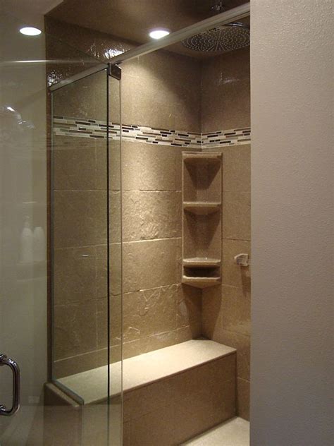 Also notice the added onyx bench seat and inset shower caddys on the wall. 13 best Bathroom Shower Base Pan - ONYX Collection images ...