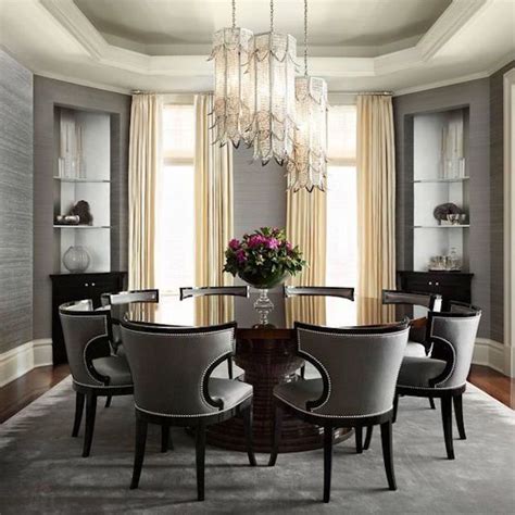 25 Gray Dining Room Design Ideas