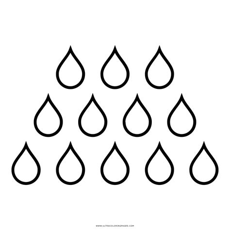 Dibujo De Gotas Para Colorear Ultra Coloring Pages