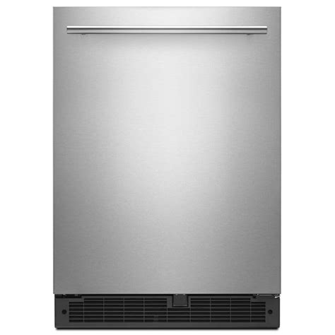 Whirlpool 51 Cu Ft 24 Wide Undercounter Refrigerator With Towel Bar