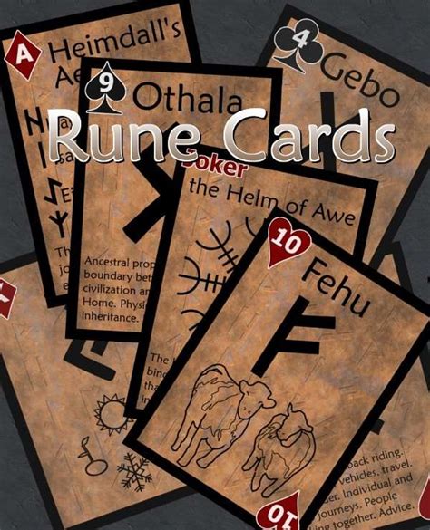Rune Cards Chaotic Shiny Productions