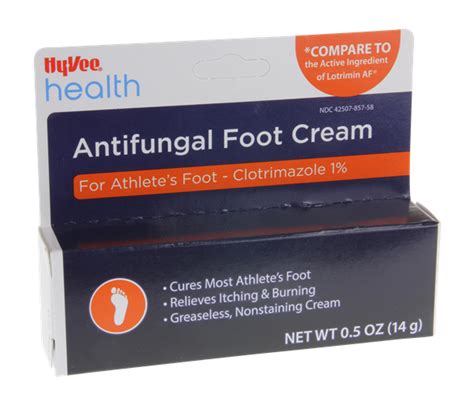 Hy Vee Health Antifungal Foot Cream Hy Vee Aisles Online Grocery Shopping