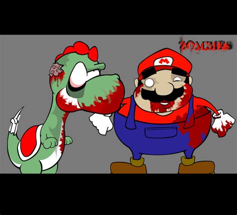 Mario Zombies By Lordwonk On Deviantart