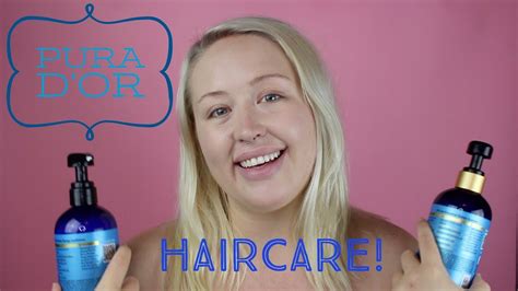 Pura Dor Haircare Hair Loss Prevention Shampoo And Conditioner Youtube