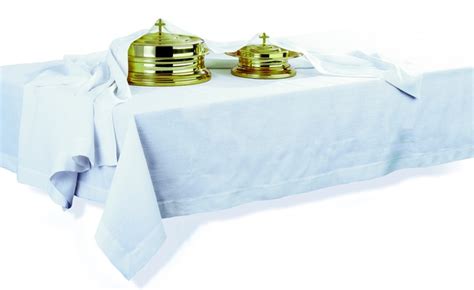 Plain Communion Table Cover 100 Linen Church Partner