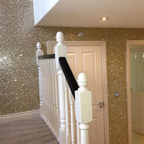 35 Inspiring Glitter Wall Paint To Make Over Your Room Organización