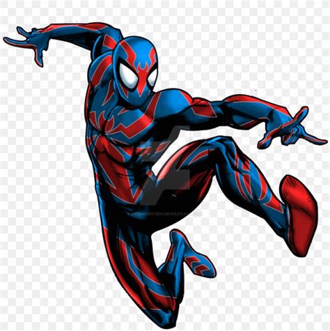 Spider Man 2099 Marvel Avengers Alliance Miles Morales Youtube Png