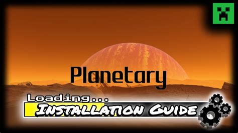 How To Download And Install Planetary Modpack For Minecraft Youtube