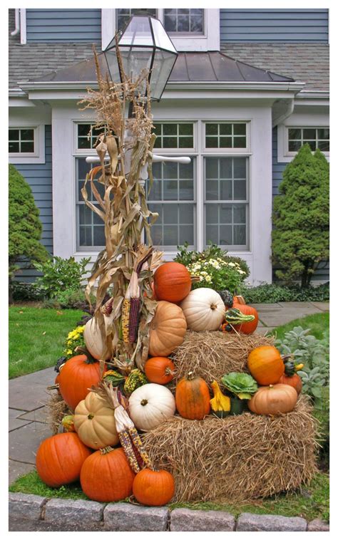 Fall Outdoor Decorations Fall Outdoor Decor Fall Yard Decor Outside