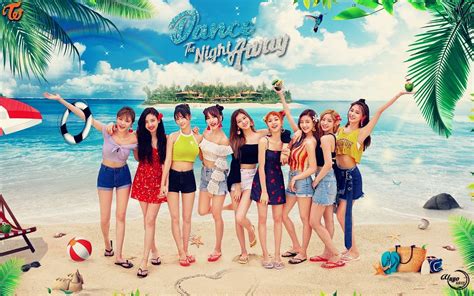The single and its music video were released on july 9, 2018. TWICE DANCE THE NIGHT AWAY /WALLPAPER / #comeback # ...