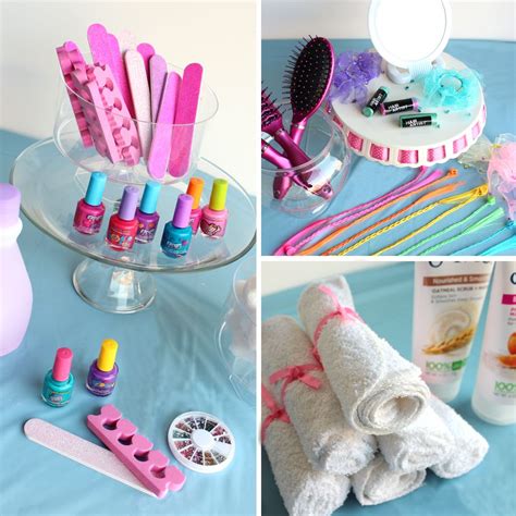 Spa Party Ideas Activity Stations Salon Party Spa Day Party Girl Spa Party Pamper Party