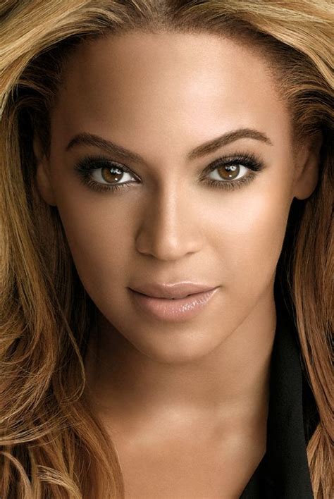 Beyonce Natural Look For Make Up This Is One Of My Favorites 女性 顔