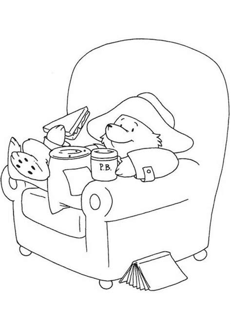 Paddington Bear Coloring Pages - Coloring Home