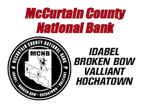 Mccurtain County National Bank Branch Locator