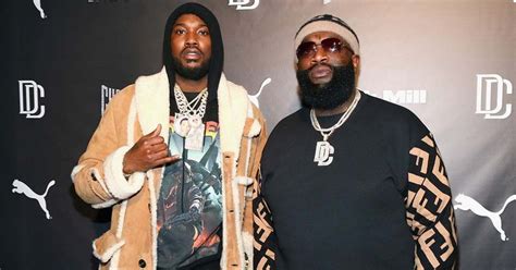 Rick Ross And Meek Mill Hit The Studio Tease New Collaboration Rap Up