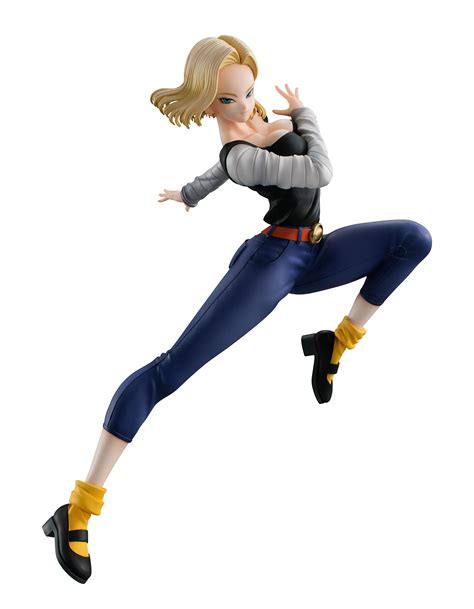Buy Megahouse Dragon Ball Gals Android 18 Version 4 Pvc Figure Multicolor Online At