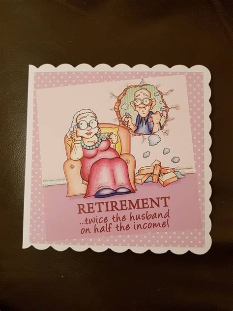 female funny retirement card glittered for added sparkle etsy