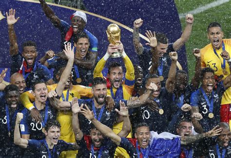 If you are not able to watch the live stream of. World Cup 2018: France wins second title - Photos - Crictoday