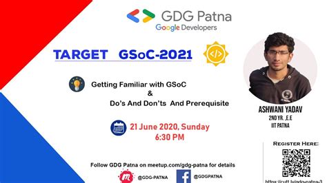 Target number one (2020) otro titulo: Target GSoC 2021 - GDG Patna - YouTube
