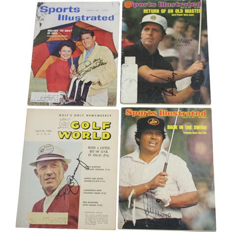 Lot Detail Lee Trevino Doug Sanders Don January And Gary Player