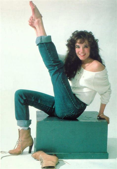 Lea Thompson Stretching Out A Bit Circa 1980s 9gag