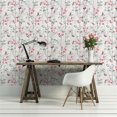 Floral Wallpaper Eden Muriva 1025 Muriva