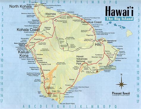 Hawaii Island Map Of Hawaii Big Island Hawaii