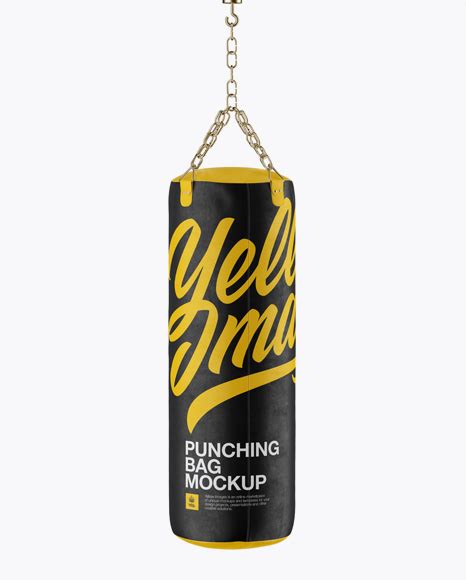 Download Punching Bag Mockup - Front View in Object Mockups on ...