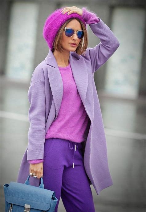 Millennial Purple Kombinieren So Schick Sieht Der Neue Modetrend Aus