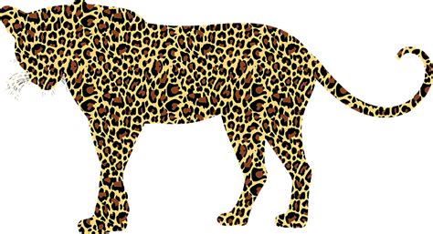 Textured Leopard Clipart Free Download Transparent Png Creazilla