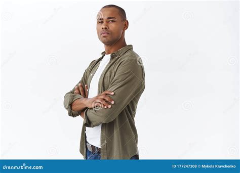 Portrait Of Young Confident And Serious African American Man