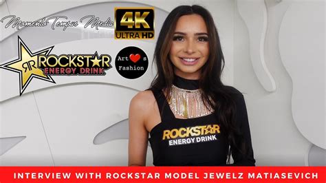 Stunning 4k Interview With Rockstar Model Jewelz Matiasevich During Lafw At Art Hearts Fashion