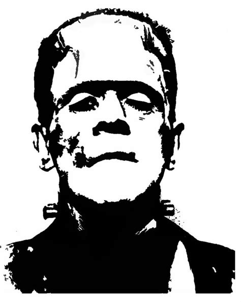 Free Printable Frankenstein Template