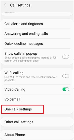 Here's how to set up your voicemail for one talk. One Talk Mobile App / Enhanced Dialer - Call Features ...