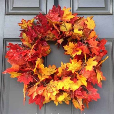 Cheap And Easy Diy Fall Wreaths You Can Make At Home