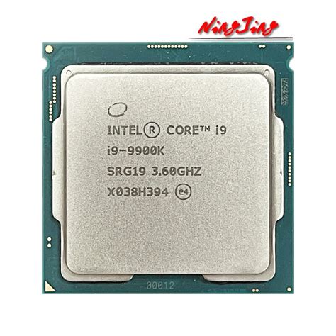 Intel Core I9 9900k I9 9900k 36 Ghz Eight Core Sixteen Thread Cpu