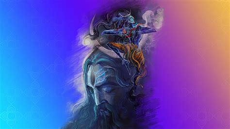He is depicted as omniscient yogi who lives on mount kailash. Lord Shiva Art HD Mahadev Wallpapers | HD Wallpapers | ID ...