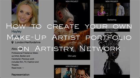 How To Create Your Own Make Up Artist Portfolio On Artistry Network