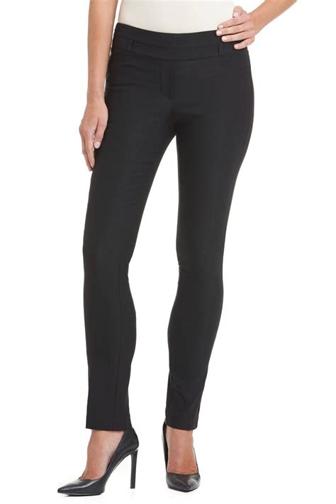 Rekucci Womens Ease In To Comfort Fit Stretch Slim Pant Click On