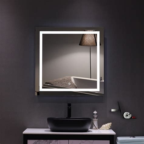 Led Bathroom Mirror Wall Touch Light Vanity Makeup Built In Light Stripdimmable Ebay